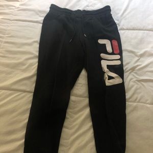 FILA black sweatpants